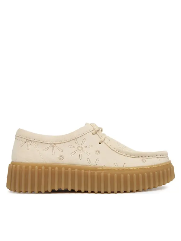 Clarks Clarks Cipele Torhill Bee 26186297 Écru