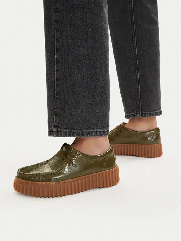 Clarks Clarks Cipele Torhill Bee 26186668 Zelena