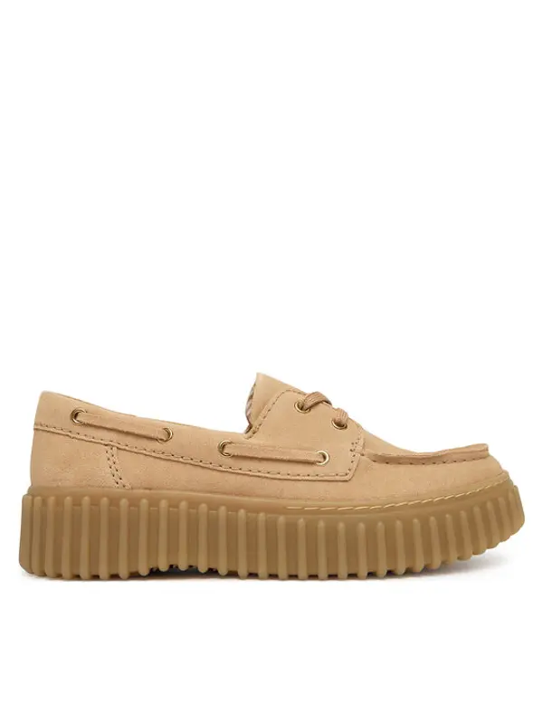Clarks Clarks Cipele Torhill Boat 26186301 Bež