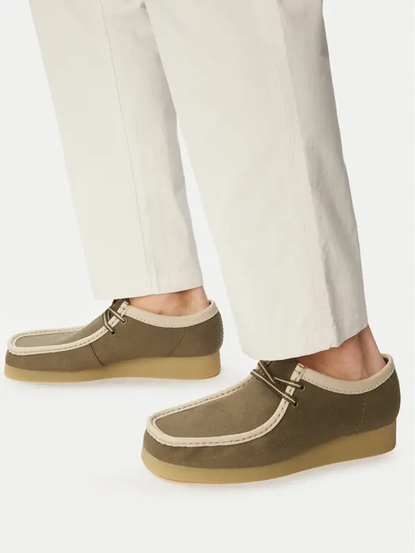 Clarks Clarks Cipele Wallabee EVO 26186172 Zelena