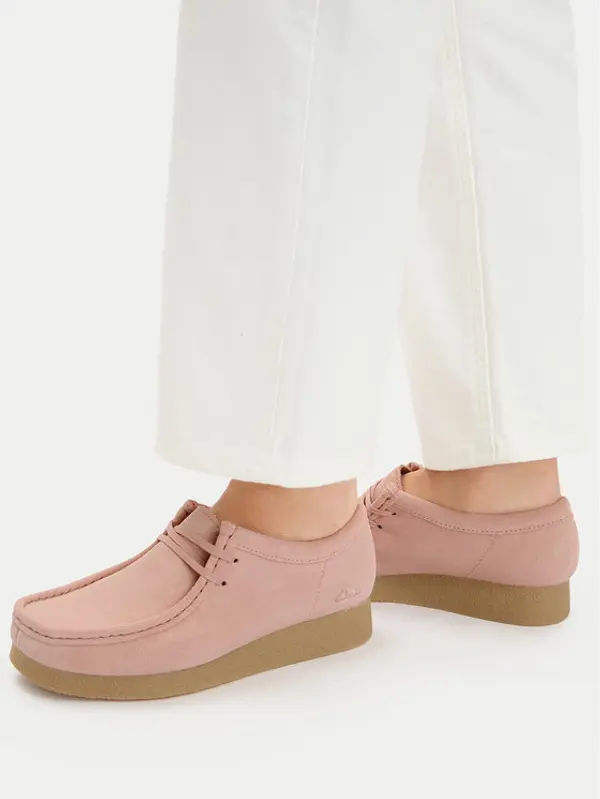 Clarks Clarks Cipele WallabeeEVOSh 26186342 Ružičasta