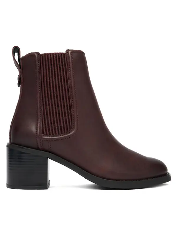 Clarks Clarks Čizme Chamberly Top 26182864 Tamnocrvena
