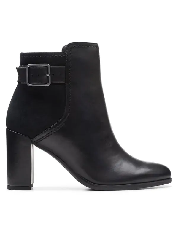 Clarks Clarks Čizme Freva 85 Buckle 26174749 Crna