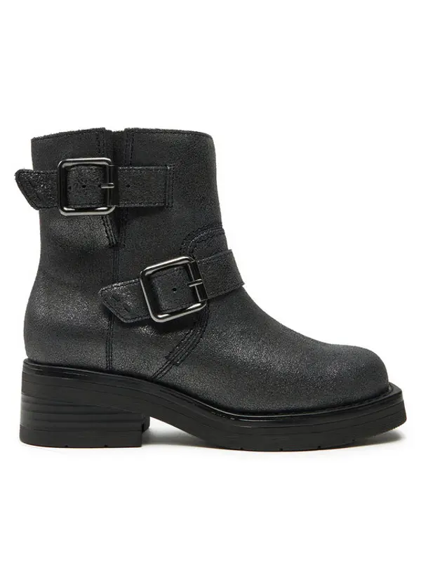 Clarks Clarks Čizme Rebelle Buckle 26178889 Srebrna