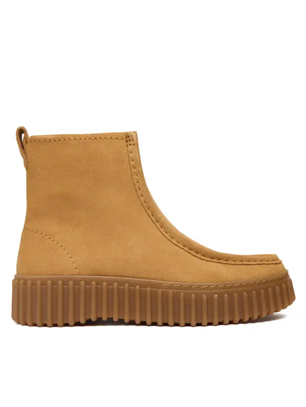Clarks Clarks Čizme Torhill Cozy 26182911 Smeđa