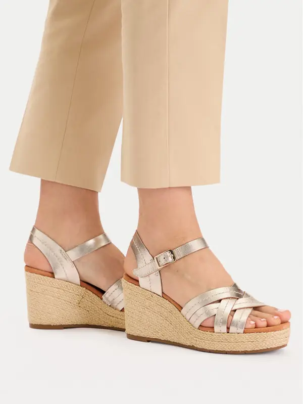Clarks Clarks Espadrile Sabina Strap 26181463 Zlatna