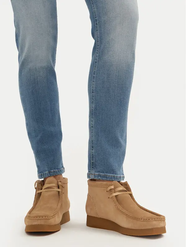 Clarks Clarks Gležnjače WallabeeEvoBt 261747444 Bež