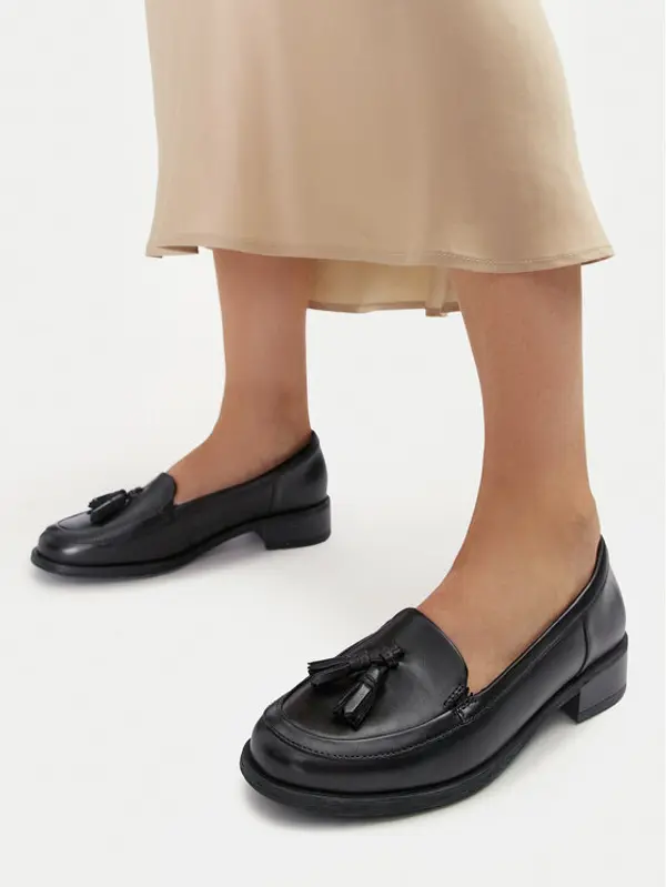 Clarks Clarks Loaferice Havisham Edge 26178703 Crna
