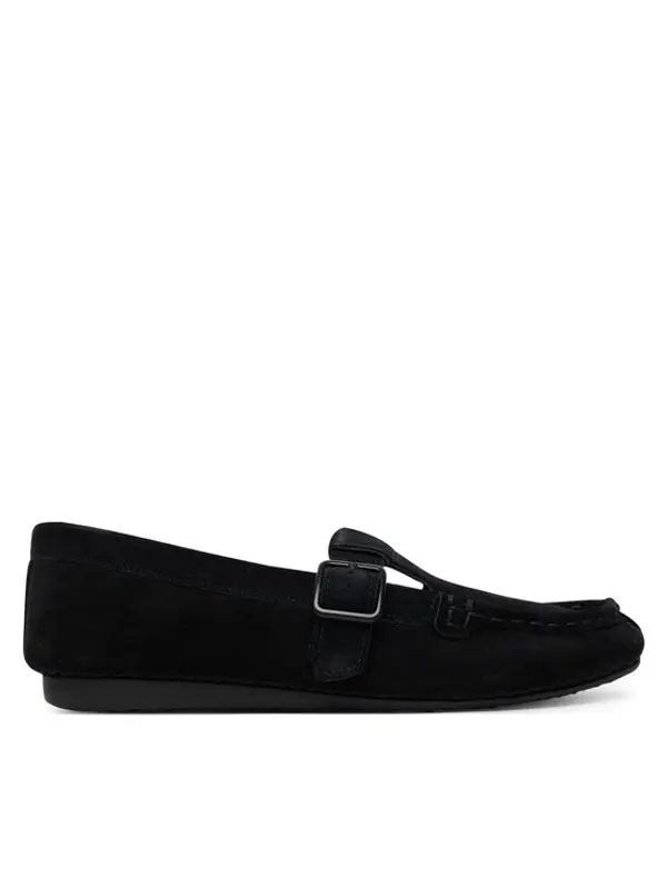 Clarks Clarks Mokasinke Freckle Tbar 26185903 Crna