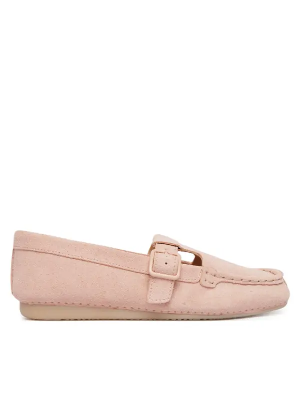 Clarks Clarks Mokasinke Freckle Tbar 26185904 Ružičasta