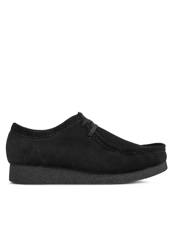 Clarks Clarks Mokasinke Wallabee Evo 261728207 Crna