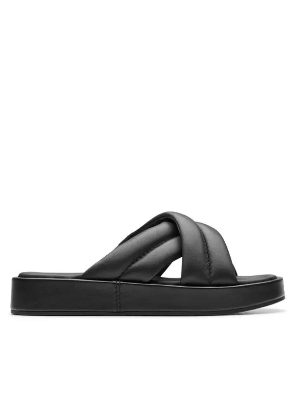 Clarks Clarks Natikače Alda Glide 26179276 Crna