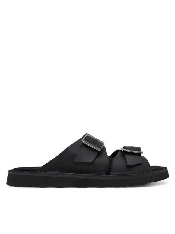Clarks Clarks Natikače Solsbury Strap 26180885 Crna