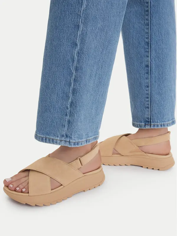 Clarks Clarks Sandale DashLite Wish 26185883 Bež