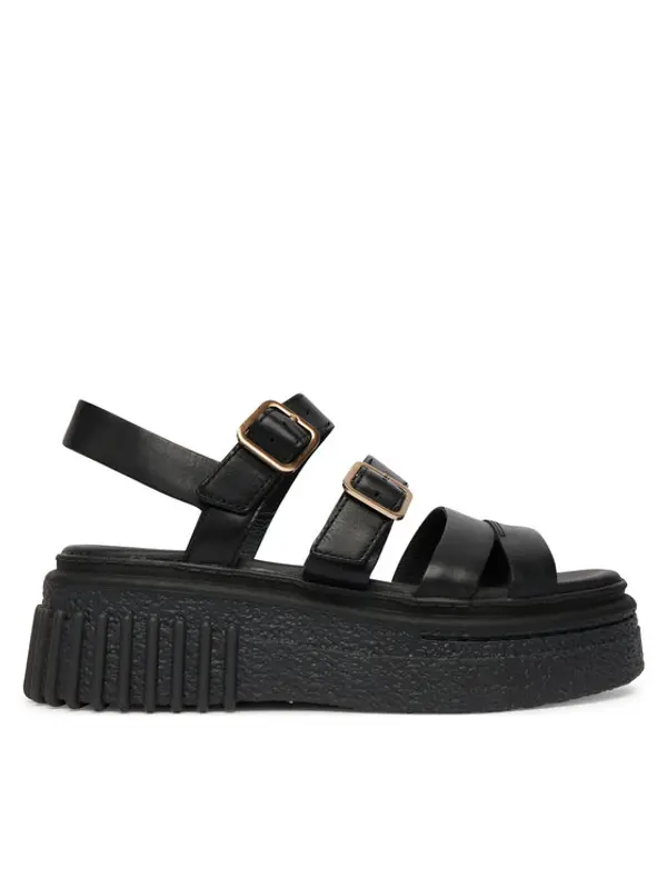 Clarks Clarks Sandale Evamar Strap 26185888 Crna