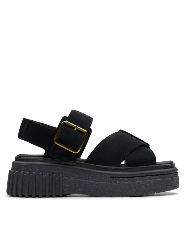 Clarks Clarks Sandale Evamar Wish 26181199 Crna