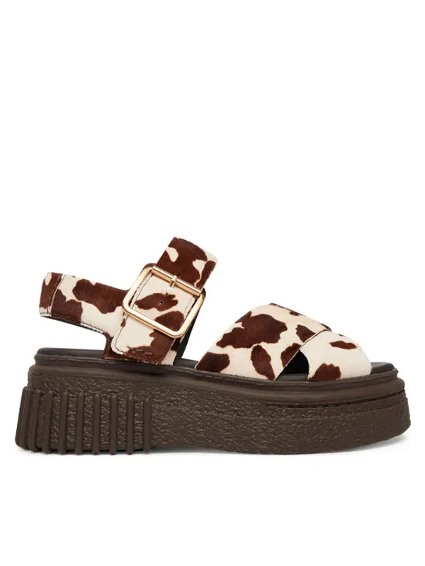 Clarks Clarks Sandale Evamar Wish 26185891 Smeđa