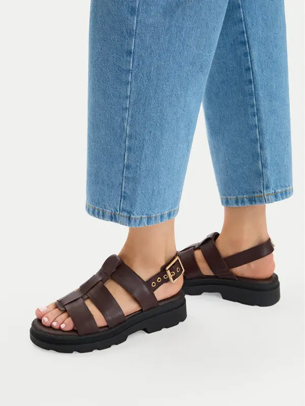 Clarks Clarks Sandale Orinoco3 Strap 26186095 Smeđa