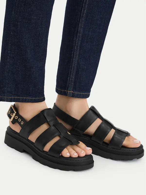 Clarks Clarks Sandale Orinoco3 Strap 26186490 Crna