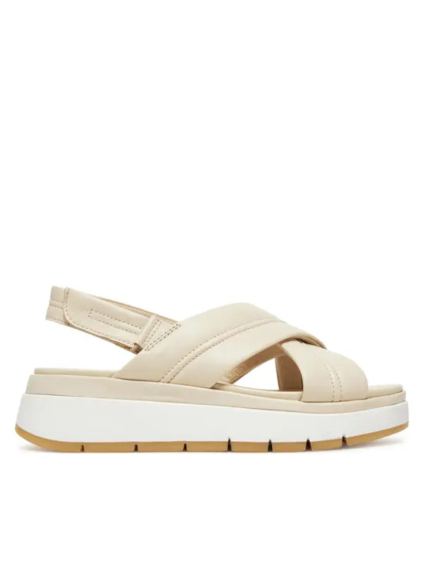 Clarks Clarks Sandale Tuscan Cross 26181470 Écru