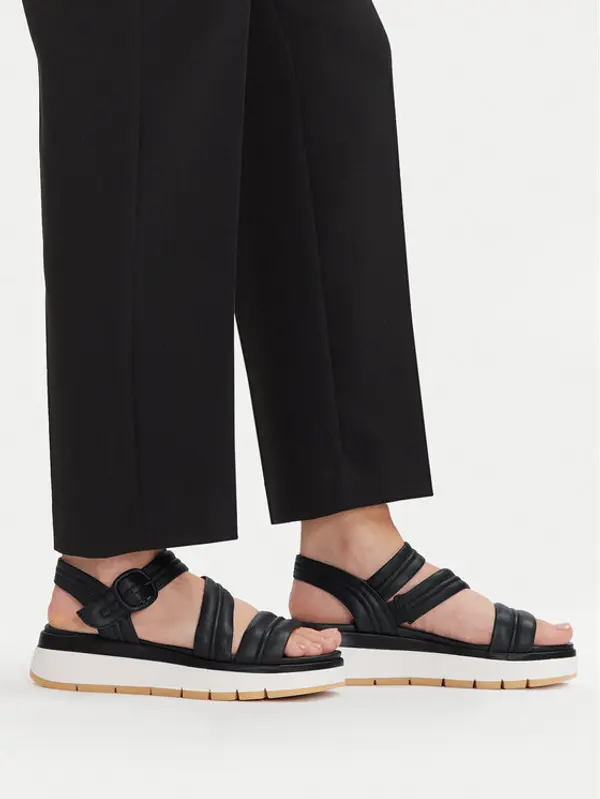 Clarks Clarks Sandale Tuscan Strap 26181473 Crna