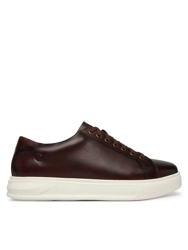 Clarks Clarks Tenisice Goswell Tie 26186560 Smeđa