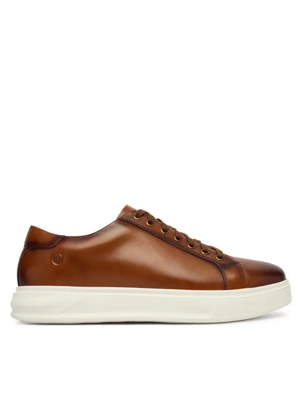 Clarks Clarks Tenisice Goswell Tie 26186561 Smeđa