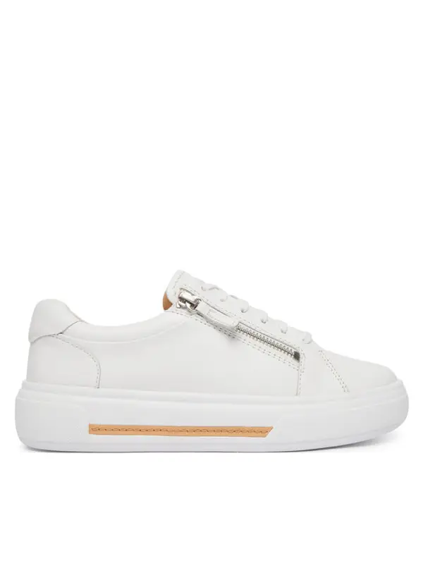 Clarks Clarks Tenisice Hollyrose Zip 26185917 Bijela