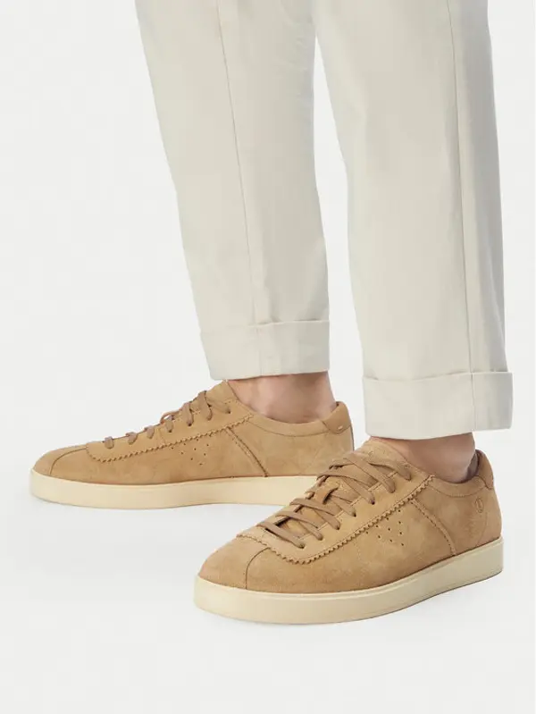 Clarks Clarks Tenisice Lockford Lace 26186194 Bež