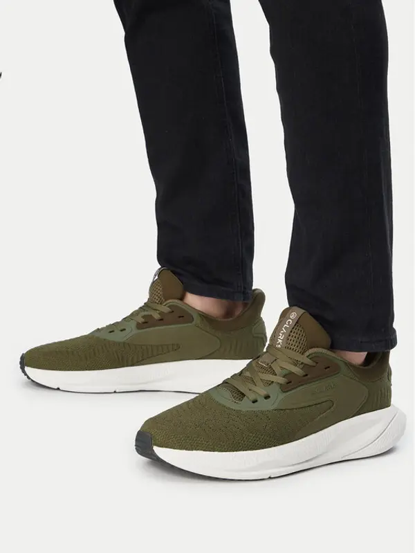 Clarks Clarks Tenisice Pace Move 26186614 Zelena