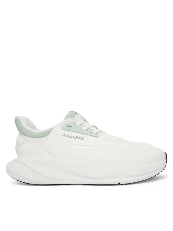 Clarks Clarks Tenisice Pace Move. 26186459 Bijela