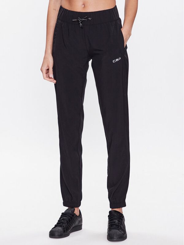 CMP CMP Donji dio trenerke 3C83176 Crna Regular Fit