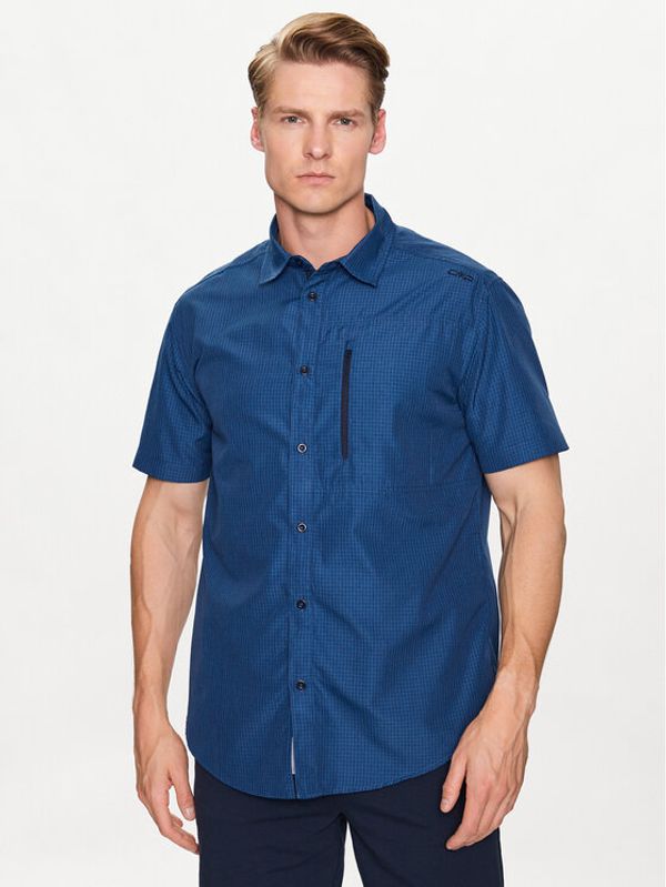 CMP CMP Košulja 33S5757 Zelena Regular Fit