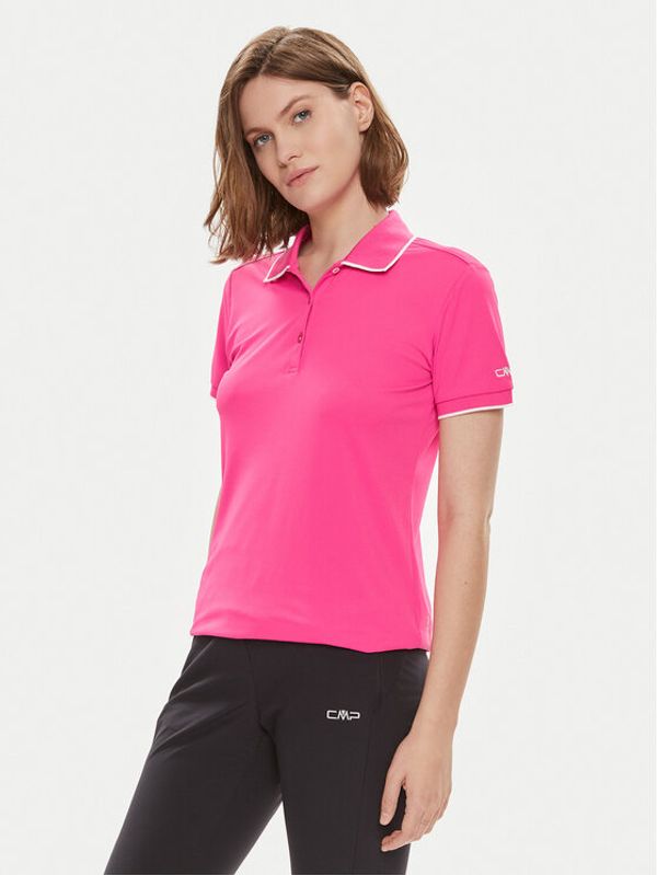 CMP CMP Polo 31T5066 Ružičasta Regular Fit