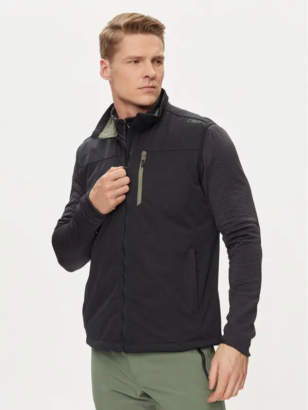 CMP CMP Prsluk 30A9317 Tamnoplava Regular Fit
