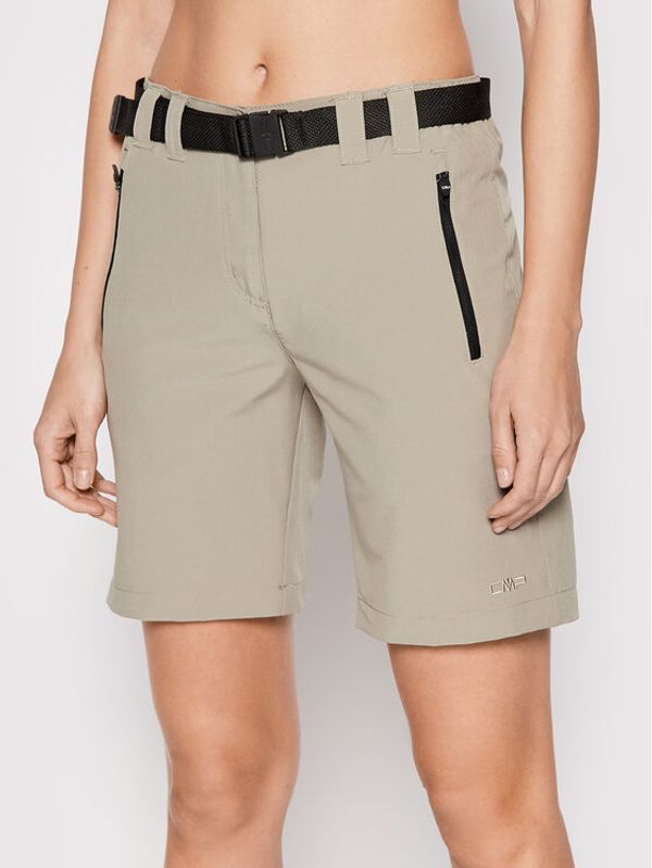 CMP CMP Sportske kratke hlače 3T51146 Zelena Regular Fit