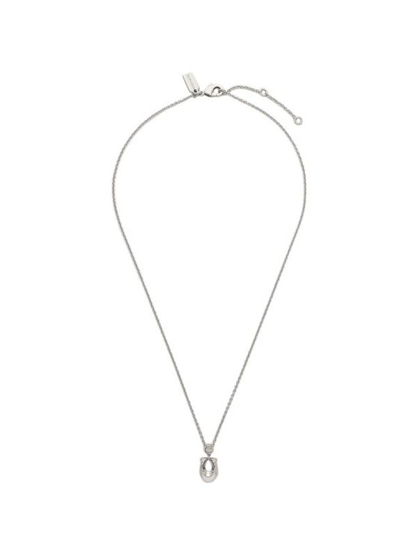 Coach Coach Ogrlica C Cry Ncklce C9343 Q1E Srebrna