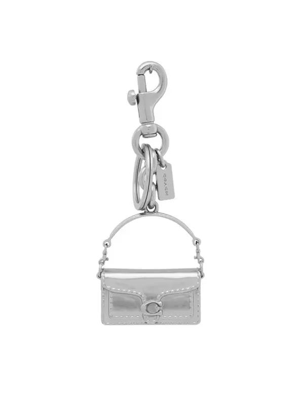 Coach Coach Privjesak Bag Charm CS246 Srebrna