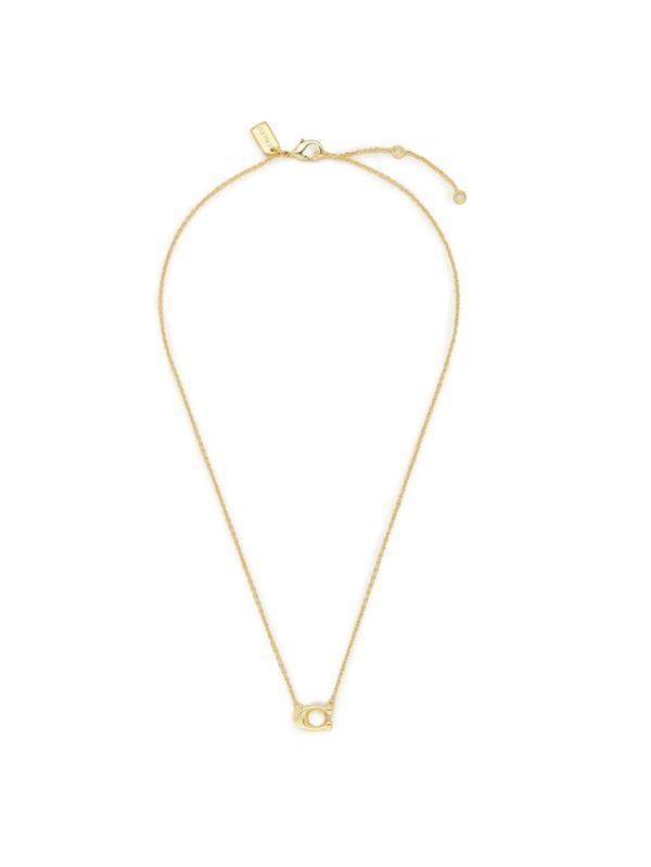 Coach Coach Set ogrlica i naušnice 37473741GLD107 Zlatna