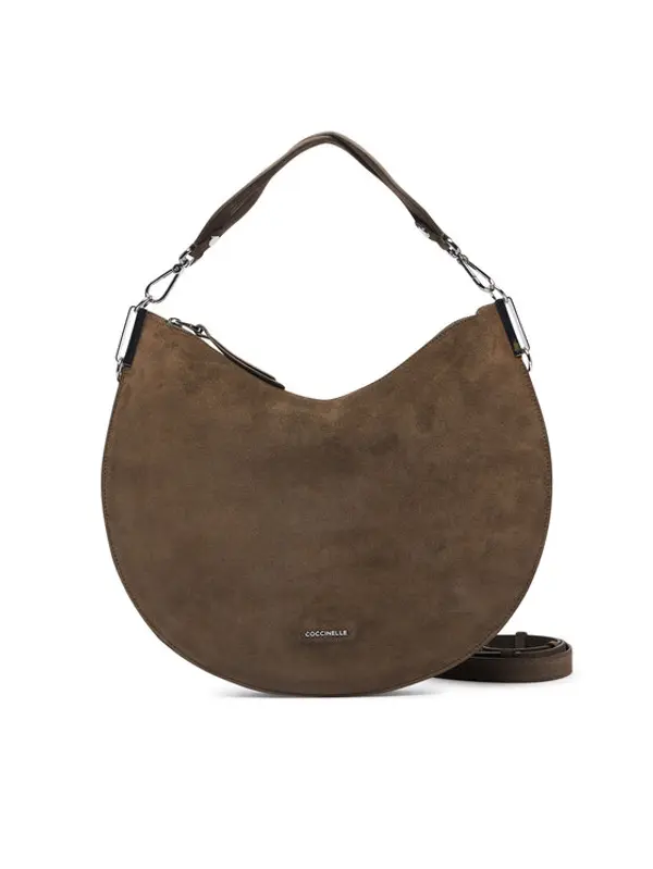 Coccinelle Coccinelle Torbica QKG Coccinellesunup Suede E1 QKG 13 01 01 Kaki