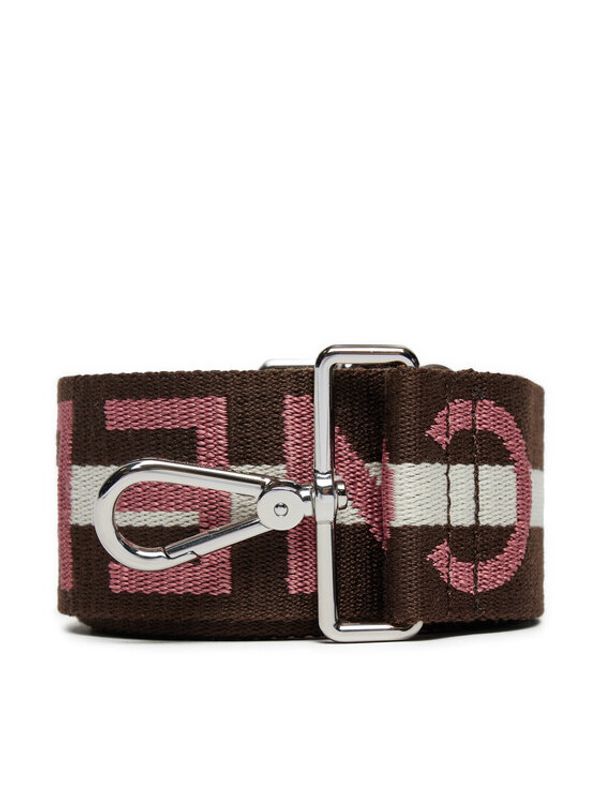 Coccinelle Coccinelle Uklonjivi remen za torbicu Q2A New Nastro Signature E3 Q2A 68 C5 02 Smeđa