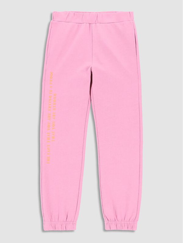 Coccodrillo Coccodrillo Donji dio trenerke WC3120102RPJ Ružičasta Regular Fit