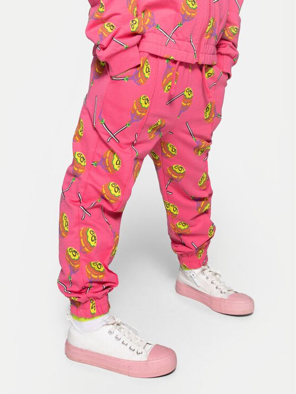 Coccodrillo Coccodrillo Donji dio trenerke WC4120101LGD Ružičasta Regular Fit