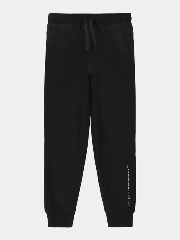 Coccodrillo Coccodrillo Donji dio trenerke WC4120103VBA Crna Regular Fit