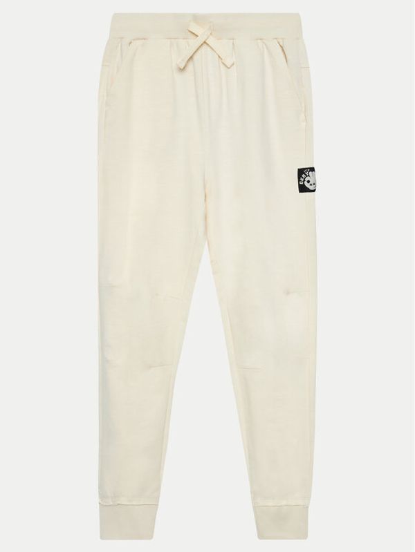 Coccodrillo Coccodrillo Donji dio trenerke WC4120104CEJ Écru Regular Fit