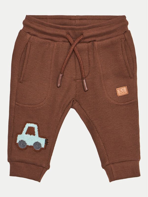 Coccodrillo Coccodrillo Donji dio trenerke ZC4120103MBN Smeđa Regular Fit