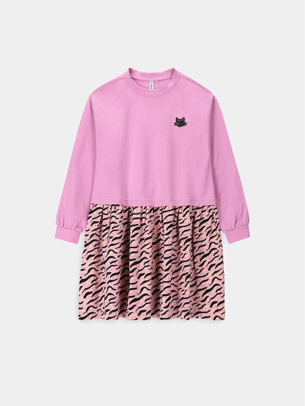 Coccodrillo Coccodrillo Džemper haljina WC4129101CEK Ružičasta Regular Fit