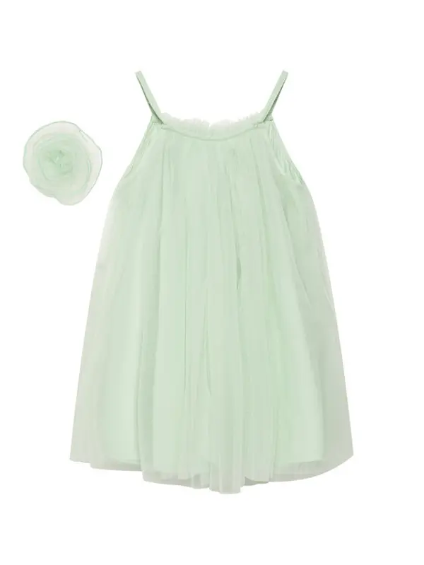 Coccodrillo Coccodrillo Elegantna haljina WC5128302EJG Zelena Regular Fit
