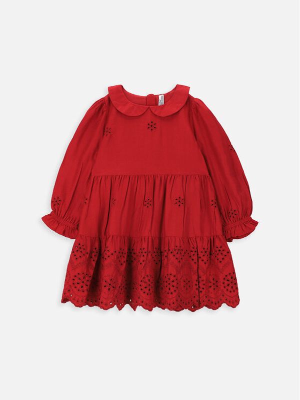 Coccodrillo Coccodrillo Elegantna haljina ZC3128101EBG Crvena Regular Fit