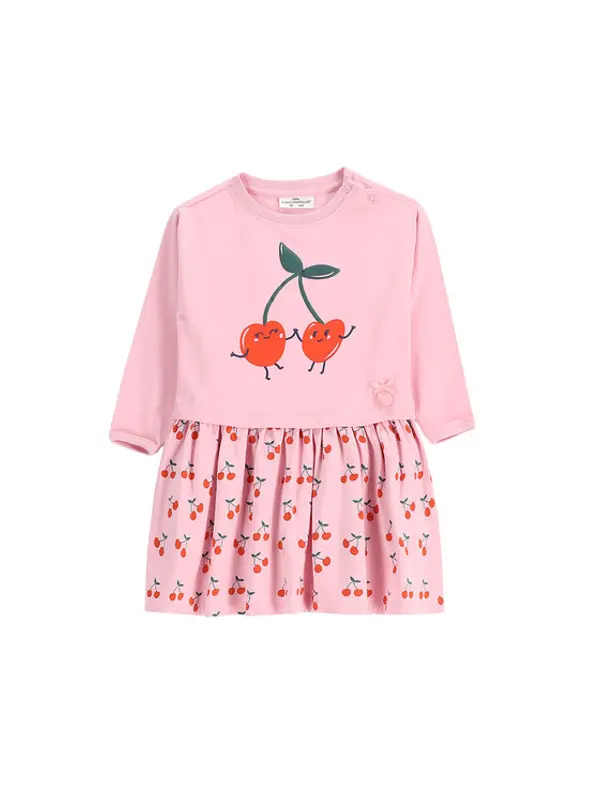 Coccodrillo Coccodrillo Haljina za svaki dan WC5129102MGN Ružičasta Regular Fit
